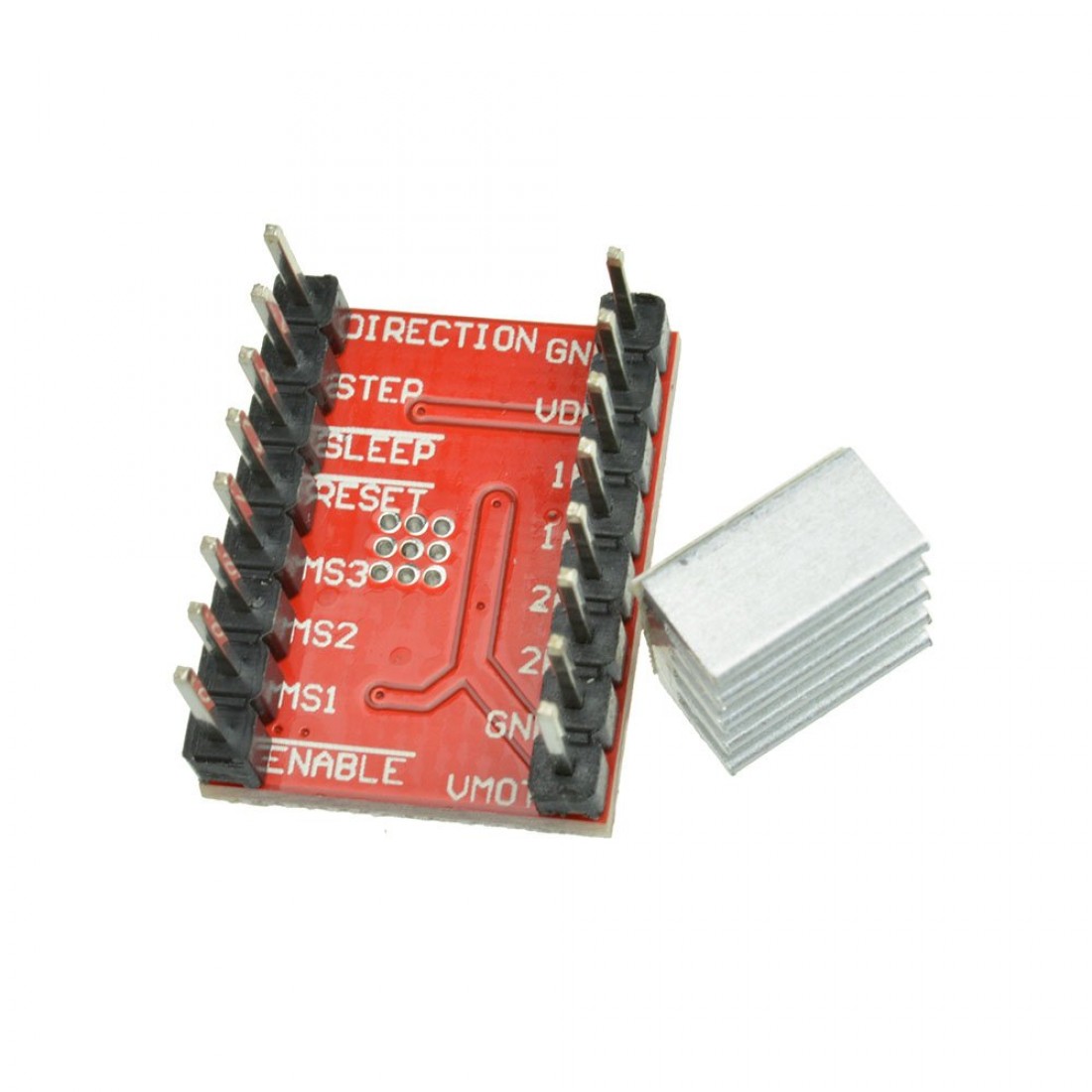 1pcs A4988 Nema 17 Stepper Driver Module with Heatsink for Ramps 1.4 3D
